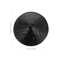 Hat Samurai Straw Ninja Chinese Cosplay Japanese Rice Asian Bamboo Conical Hats Party Farmer Cone Decor Cap Decorative LaoXzhongX. 