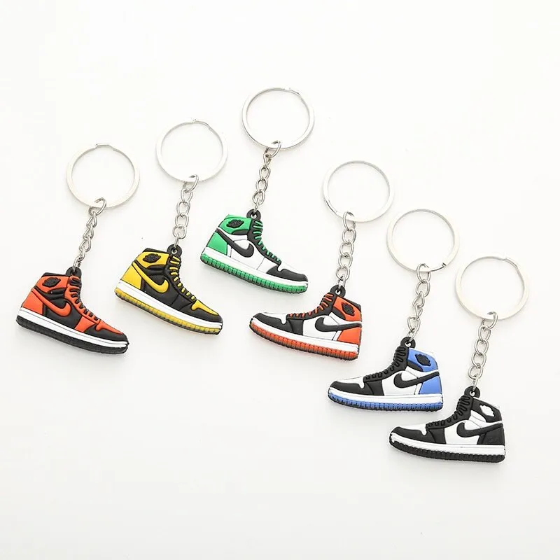 Cute mini AJ shoes 3D shoe keychain keychain pendant Sneakers