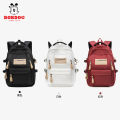 Bobdog/Bobdog College Student High School Student Middle School Student Unisex Backpack Simple Burden Reduction Large Capacity Schoolbag.