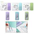 Math Geometry Set with Storage Case Portable for Adults Engineering Drawings. 