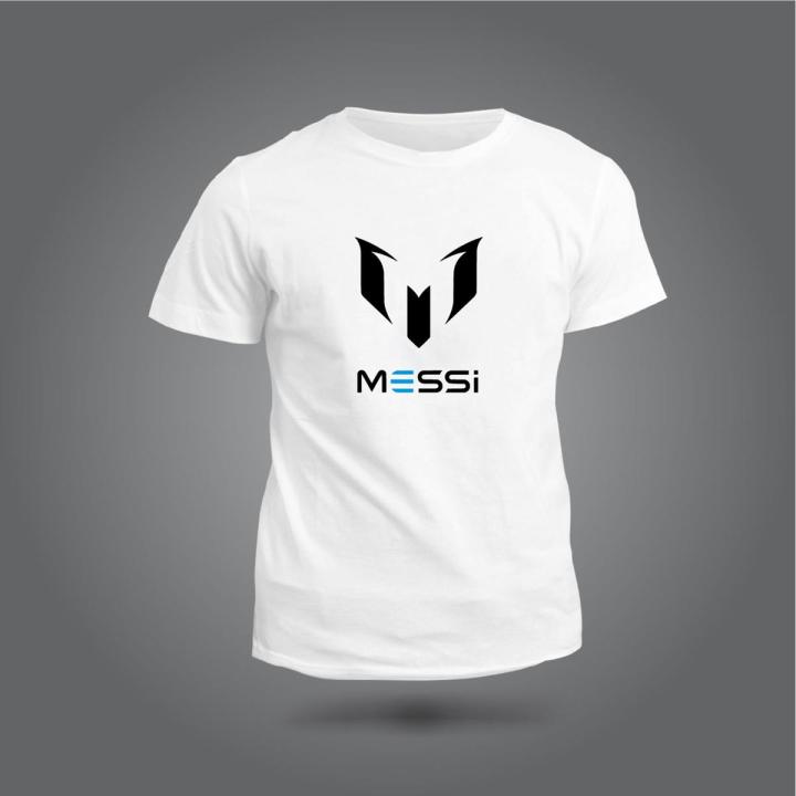 Messi Logo Printed T-shirt