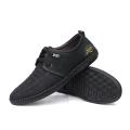 PU Leather casual shoe with rubber sole for men. 