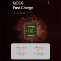 2X 36W Fast Car Charger QC3.0 Dual USB Fast Charger with Red Voltage Waterproof Mobile Phone Charger for ota. 