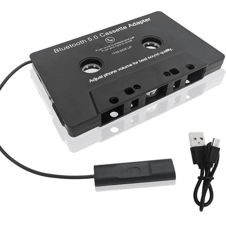 OUMERY Universal Cassette Bluetooth 5.0 Adapter Converter Car Tape Audio Cassette for Aux Stereo Music Adapter Cassette