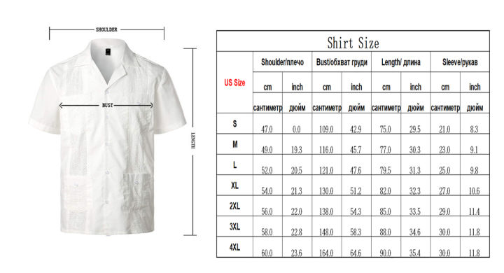 Red%20Four-Pocket%20Cuban%20Guayabera%20Shirt%20Men%20Short%20Sleeve%20Camp%20Collar%20Shirt%20Male%20Embroidered%20Mexican%20Cigar%20Wedding%20Beach%20Shirt%20-%20Image%206