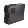Mini ITX Case Exquisite Layout Multifunctional Peripheral Port Convenient Mini PC Case for Game Office.