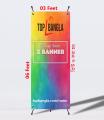 Promotional Advertising 06 Feet by 03 Feet Metal Large Size X Banner Stand with Print or Without Print.