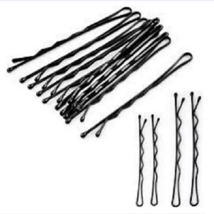 Black Hair clips for girls= 36 Pcs