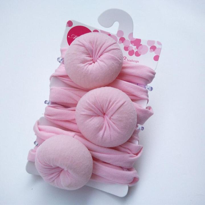 Pcs Baby Headband Soft Elastic Nylon Newborn Hair Band