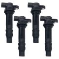 Ignition coil ignition system-4 x Ignition Coils-Black.