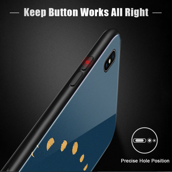 ZeroQiQi%20for%20Samsung%20A73%205G%20Back%20Cover%20That%20Year%20Personalized%20Patterns%20Tempered%20Glass%20Phone%20Case%20-%20Image%205