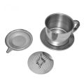 【New-store】 New Portable Mug Cup Drop Filter Stainless Steel Maker Infuser Vietnam Coffee. 