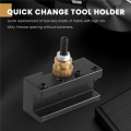 6PCS Tooling Package Mini Lathe Quick Change Tool Post & Holders Multifid Tool Holder.