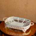 Rectangular Silver Serving Dish. 