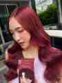 KOTA Cosmetics Dye Cream Hair Color Cream (CHERRY RED) Modern Style. 