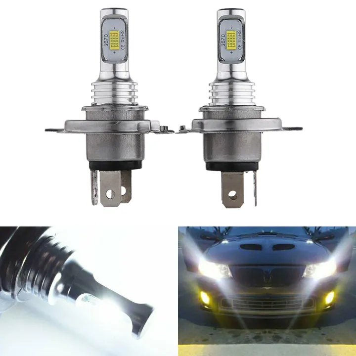 H4%209003%20HB2%20LED%20Headlight%20Bulbs%20Kit%20High%20Low%20Beam%20Bright%2035W%204000LM%206000K%20White%20-%20Image%202