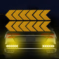 SL 12PCS Big Car Night Warning Reflective Sticker Scratch Modified Electric Motorcycle Body Sticker. 