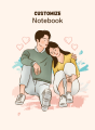 Notebook Customize With Photo Or Logo On 120 Pages - Customize This Notebook With Own Photo Or Logo - Providing 120 Pages Of Personalization. 