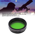 1.25inch Moon Filter Replacement, Improves Picture Contrast Easy To Install Telescope Moon Filter Optical Glass for Saturn Rings. 