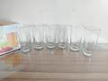 Olila Clear 6 Pcs Water Drinking Glass Set ZikZak Plain Design. Crystal Clear Water Drinking Glass Set. Model:W017:R70..