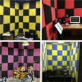 Studio Soundproofing Foam Tiles High Density Acoustic Sound-Absorbing Cotton Ktv Audio Room Home Egg Crate Decoration 30x30x2cm. 