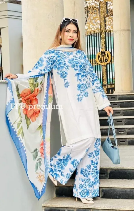Redqymdqe%20Exclusive%20Fashionable%20Stylish%20and%20Comfortable%20High%20Quality%20Three%20Piece%20for%20Women%20for%20women%20Skin%20Print%20Cotton%20Three%20Piece%20-%20Image%207