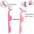 1Pcs Professional Magnetic Eyelashes Extension Applicator Stainless Steel False Eyelashes Curler Tweezer Clip Clamp Makeup Tool. 