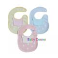 3 pcs cotton Bib for kids Multicolor.