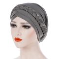 Braid Islamic Milk Silk Polyester Prayer Hats Wraps Hijab Caps Women Muslim Cap Islamic Hijab Turban. 