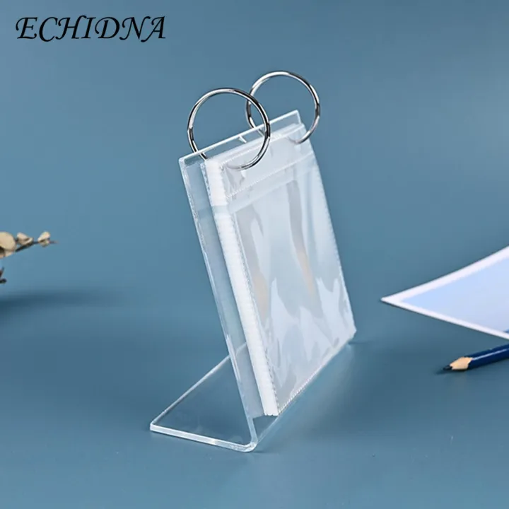 Photo%20Display%20Stand%20Compact%20Acrylic%20Flip-up%20Mini%20Photo%20Album%20Showcase%20Memories%20with%2034/68%20Pockets%20Perfect%20Tabletop%20Picture%20Display%20Stand%20Double-sided%20Photo%20Display%20Stand%20-%20Image%209
