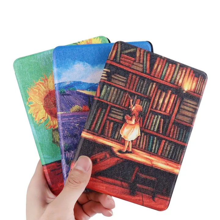 %E3%80%90FUPANG%E3%80%91E-Reader%20Sleeve%20Auto%20Case%206.8%20Inch%20PU%20Leather%20Smart%20Cover%20For%20Kindle%20Paperwhite%205%2011th%20Generation%202021%20-%20Image%204