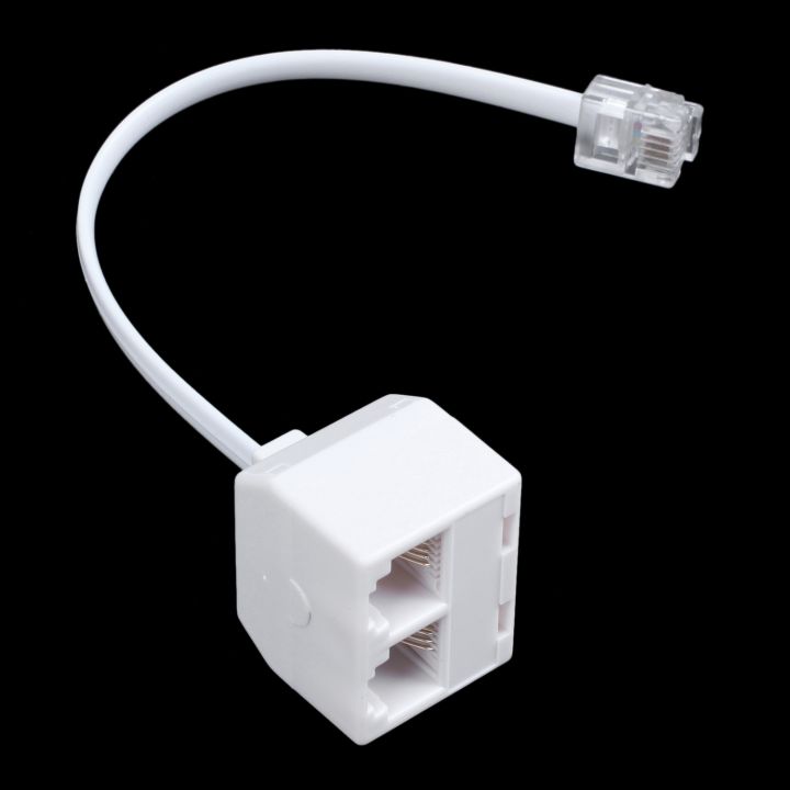 6P2C%20RJ11%20Male%20to%20Female%20Two%20Way%20Telephone%20Splitter%20Converter%20Cable%20-%20Image%204