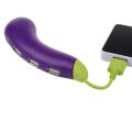 EGG PLANT SHAPE USB 4PORT HUB. 