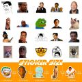 10/30/50PCS Cartoon Interesting Funny Meme Stickers Spoof DIY Guitar Luggage Suitcase Classic Toys Decals Graffiti Sticker Pack.