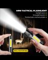Rechargeable Torchlight Torch LED Portable Emergency Torch 3-Mode Mini Camping lighting. 