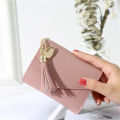 Women Girls Short Small Wallet Lady Leather Folding Coin Card Holder Money Purse. 