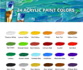 Giorgione High Quality Acrylic Painting Set 24 Color 12ml.