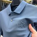 100% Cotton Men's Polo Shirt Lapel Letter Embroidery High Quality Short Sleeve Korean Fashion Clothing 2023 Summer Men's T-shirt. 