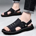 Super soft Leather shoes for Men's (Black).