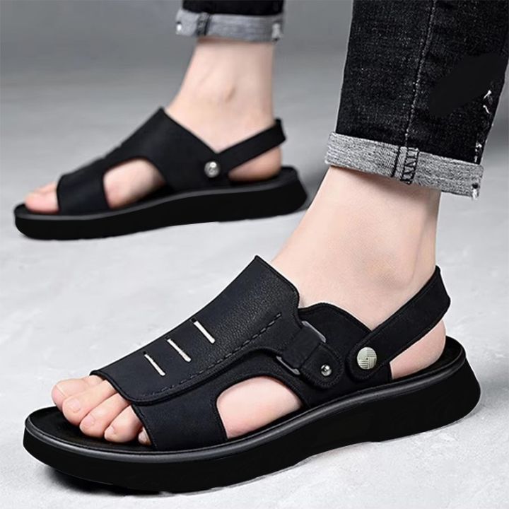Super%20soft%20Leather%20shoes%20for%20Men's%20(Black)%20-%20Image%203