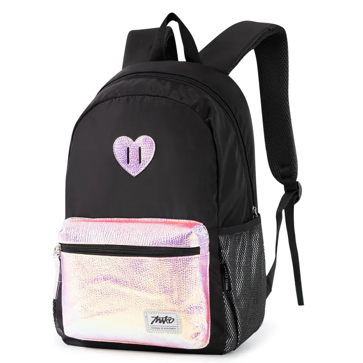 Holographic%20Fashion%20LoveHeart%20Backpack%20Glitter%20Waterproof%20Daypack%20College%20School%20Bag%20Travel%20Gift%20For%20Girls%20Wonmen%2016''-Grey%20-%20Image%205
