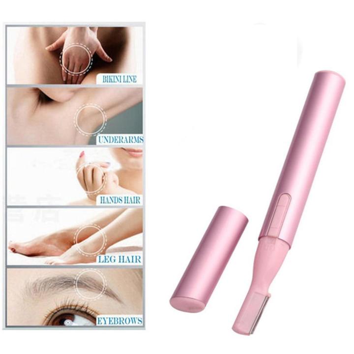 Women Personal Ear Nose Neck Eyebrow Hair Trimmer Groomer Remover