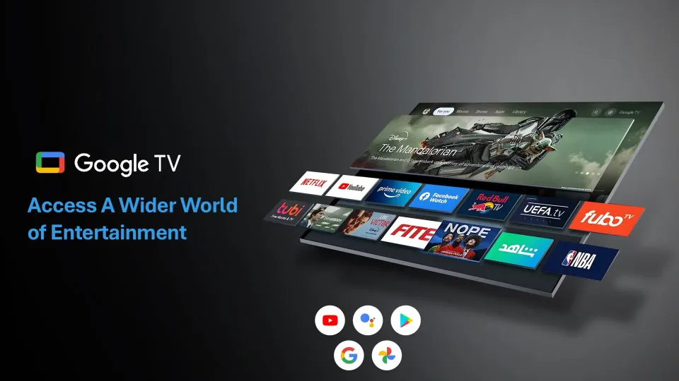 Haier H32K85FX 32 Inch Bezel Less Google TV | Daraz.com.bd