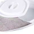 Portable Bedpan with Handle Durable Home Use Smooth Bed Pans for Elderly Men.
