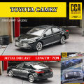 Scale 1/64 Metal Mini Car Model, TOYOTA CAMRY Replica Miniature Art Vehicle Diecast Collectible Toy for Kid Boy Frien.