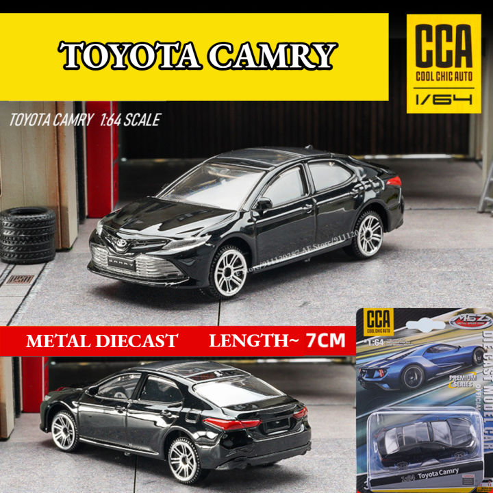 Scale 1/64 Metal Mini Car Model, TOYOTA CAMRY Replica Miniature Art Vehicle Diecast Collectible Toy for Kid Boy Frien