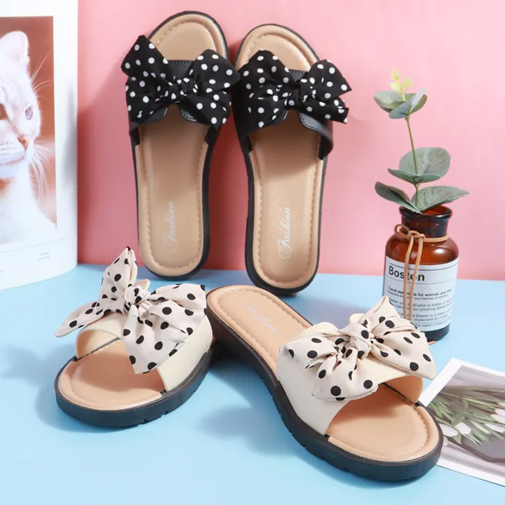 Slippers%20women,%20new%20summer%20bow%20tie%20indoor%20outdoor%20wear,%20use,%20cool%20slippers,%20and%20cute%20one%20word%20slippers%20for%20home%20use%20-%20Image%204