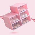 shoe boxes stackable-6 * shoe box-Pink. 