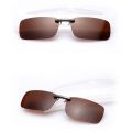 Vintage Polarized Clip On Sunglasses Driving Sun Glasses Men Women Day Night Vision Lens For Myopia Glasses Eyeglasses Eyewear.