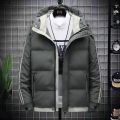 Men's Winter Jacket Hooded Thicken Warm Men Parka Coat Zipper Casual Outerwear Windproof Jackets Mens Windbreaker 4XL. 